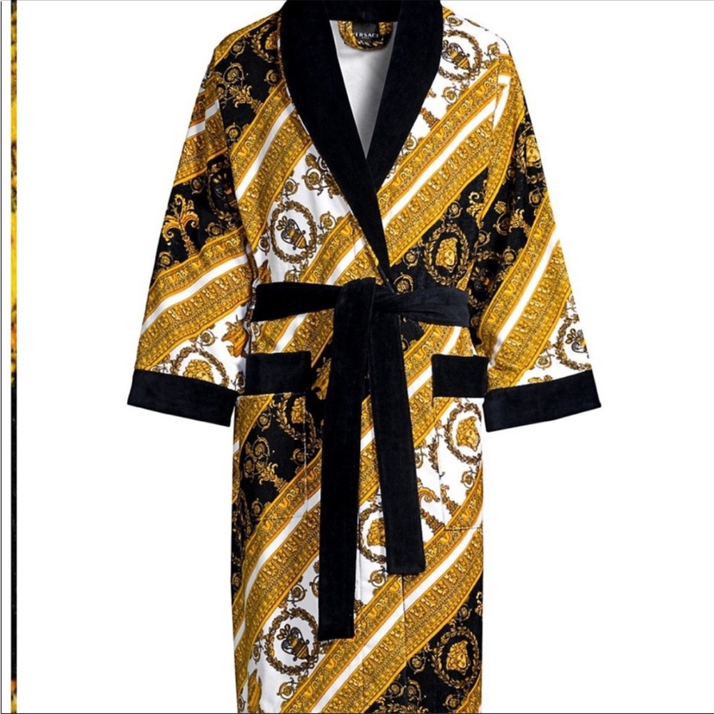 Versace Robe Size L Large NWT